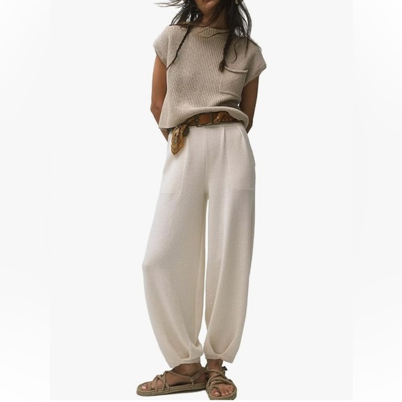 FREE PEOPLE Free-est Freya Short Sleeve
Sweater & Pants Set - Picture 5 of 17